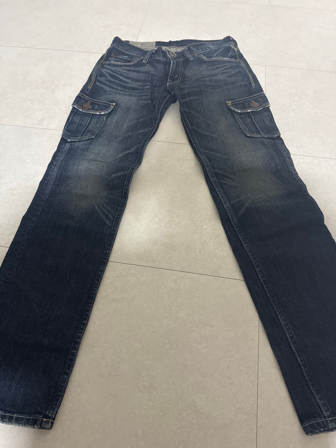 리바이스 부츠컷 청바지 로우라이즈 빈티지 카고바지 카고청바지 y2k팬츠 상품이미지2