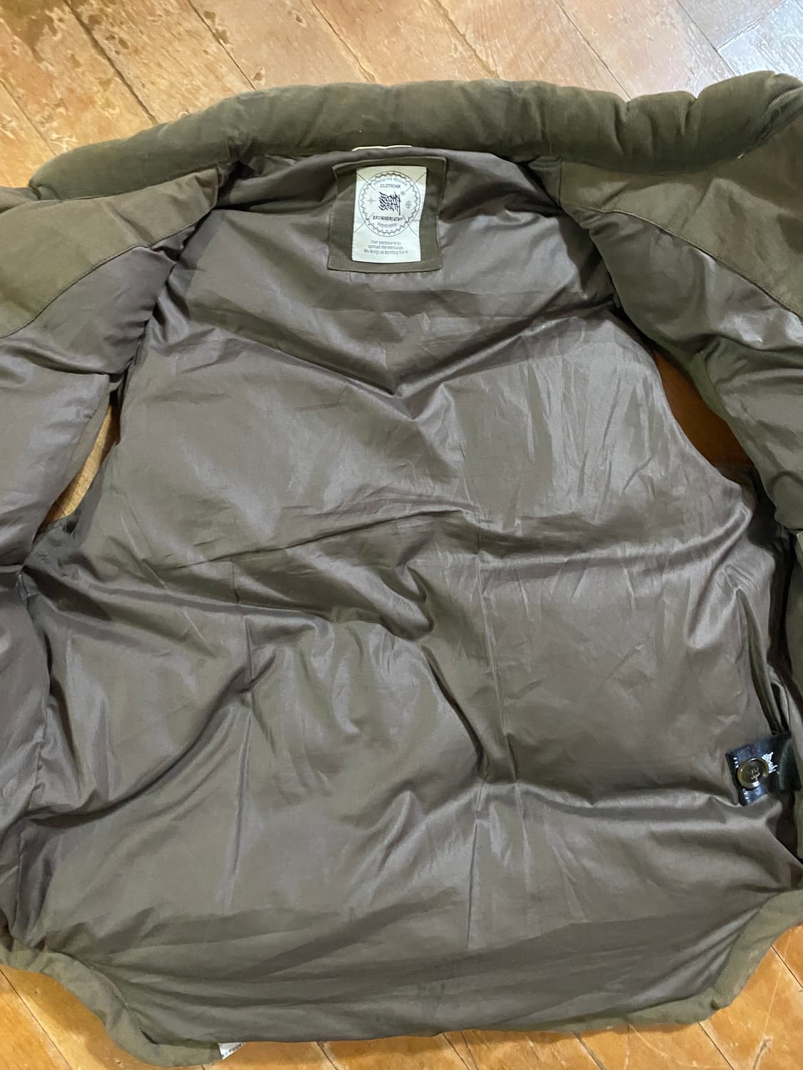 브라운브레스 남성 덕다운 패딩 조끼 XL 상품이미지3