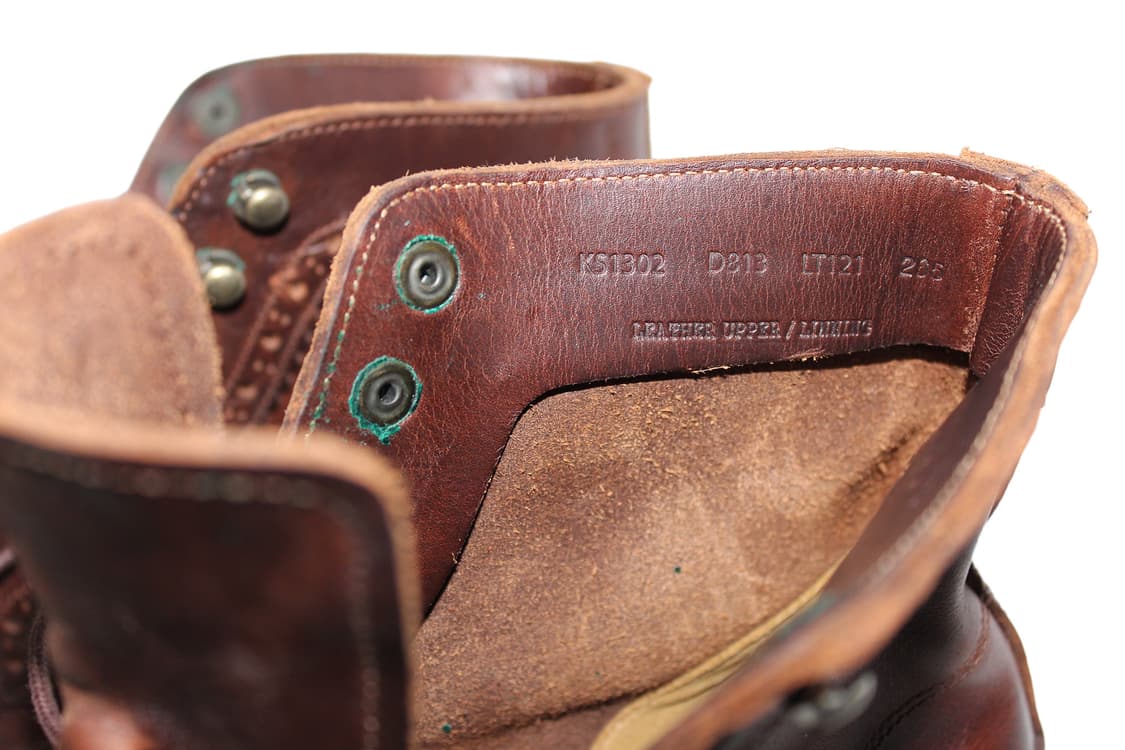 THE KLAXON 더클락슨 풀그레인 브로그 부츠 상품이미지8