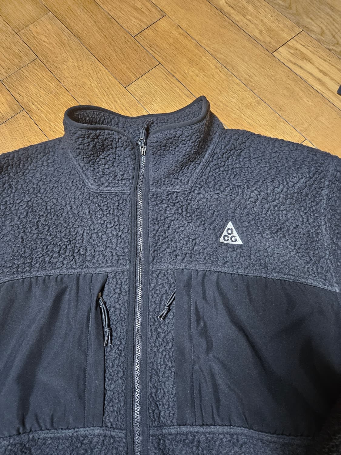 나이키 acg 아크틱 울프 악티울프 플리스 후리스 자켓 양털 xl 블랙  상품이미지2