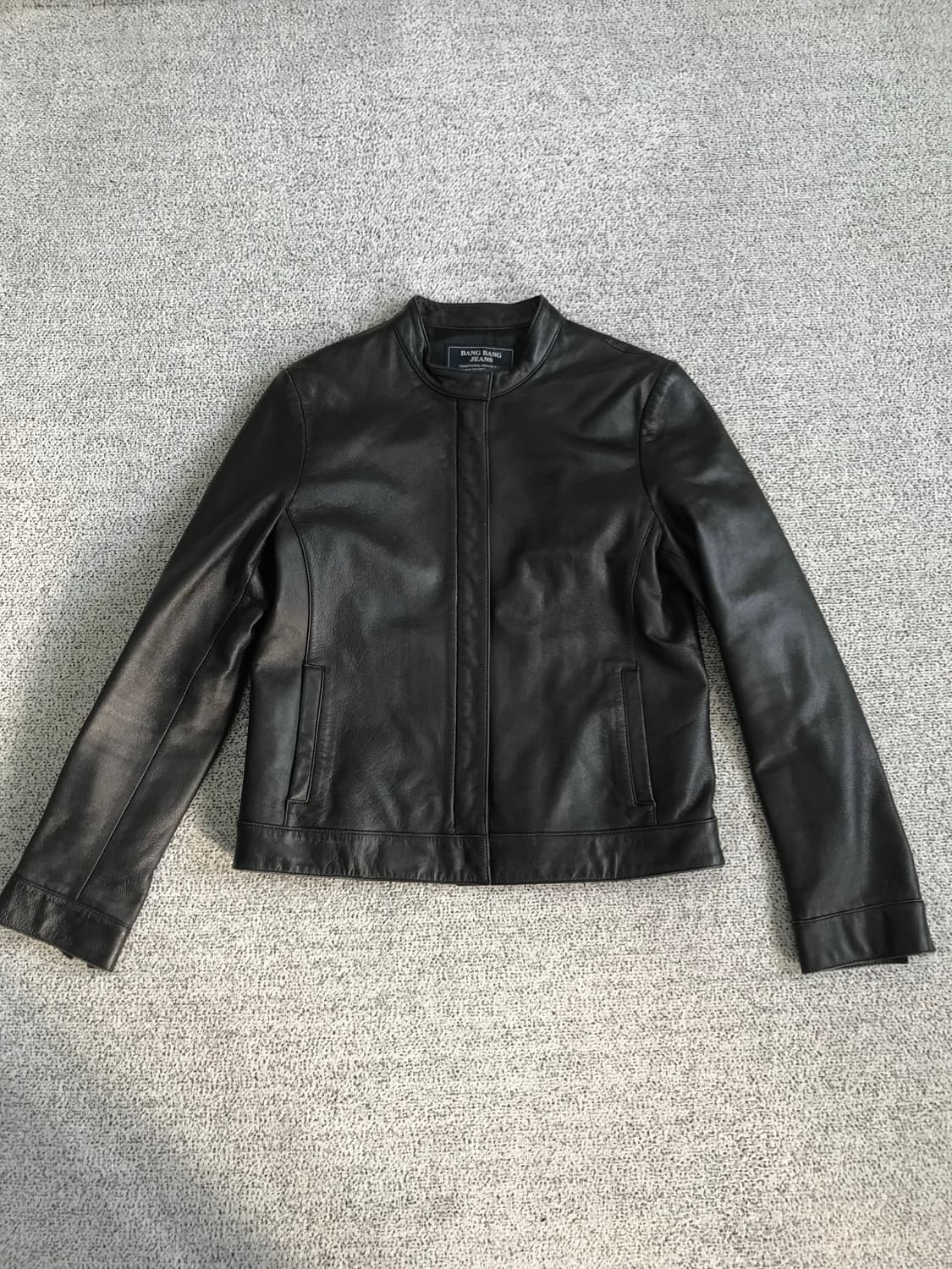 레더 크롭 자켓 상품이미지5