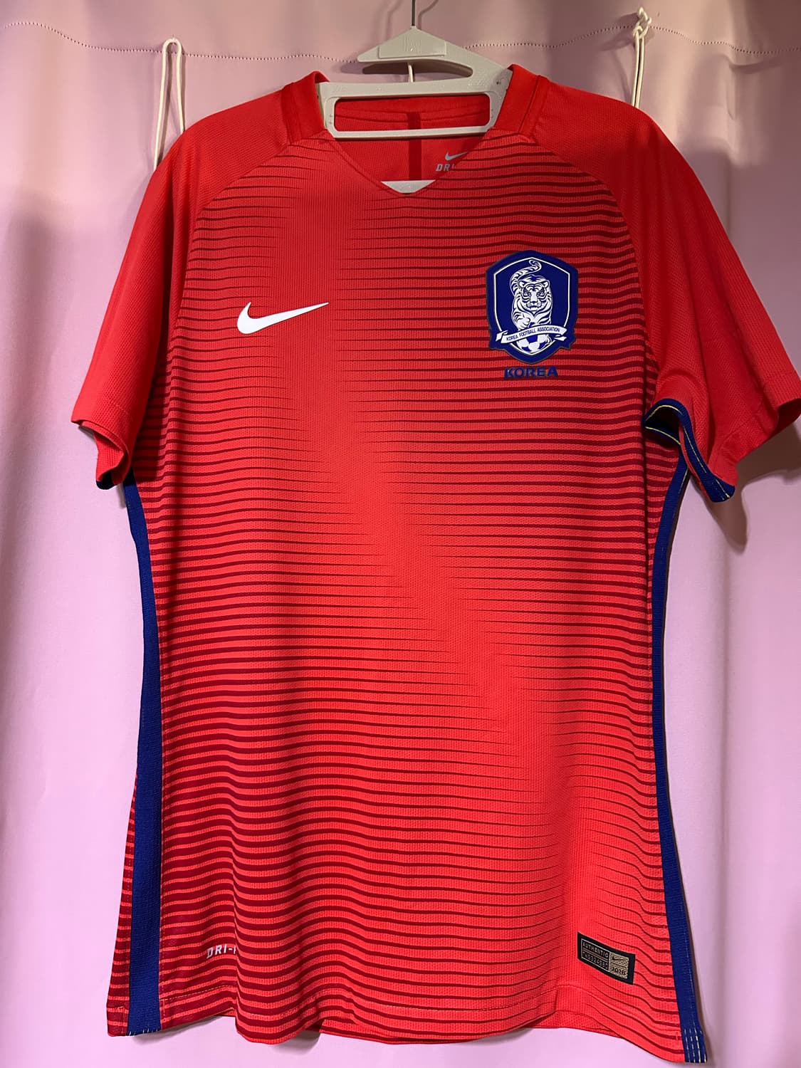 나이키 코리아 국가대표 반팔티 나이키반팔 축구 유니폼 엑스라지 드라이핏 상품이미지1