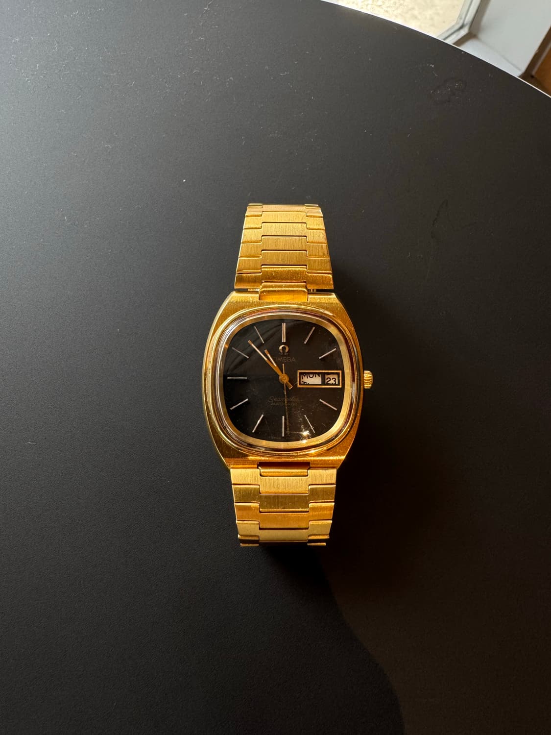 [OMEGA] 오메가 빈티지 씨마스터 테레비 고구마 금장 상품이미지1