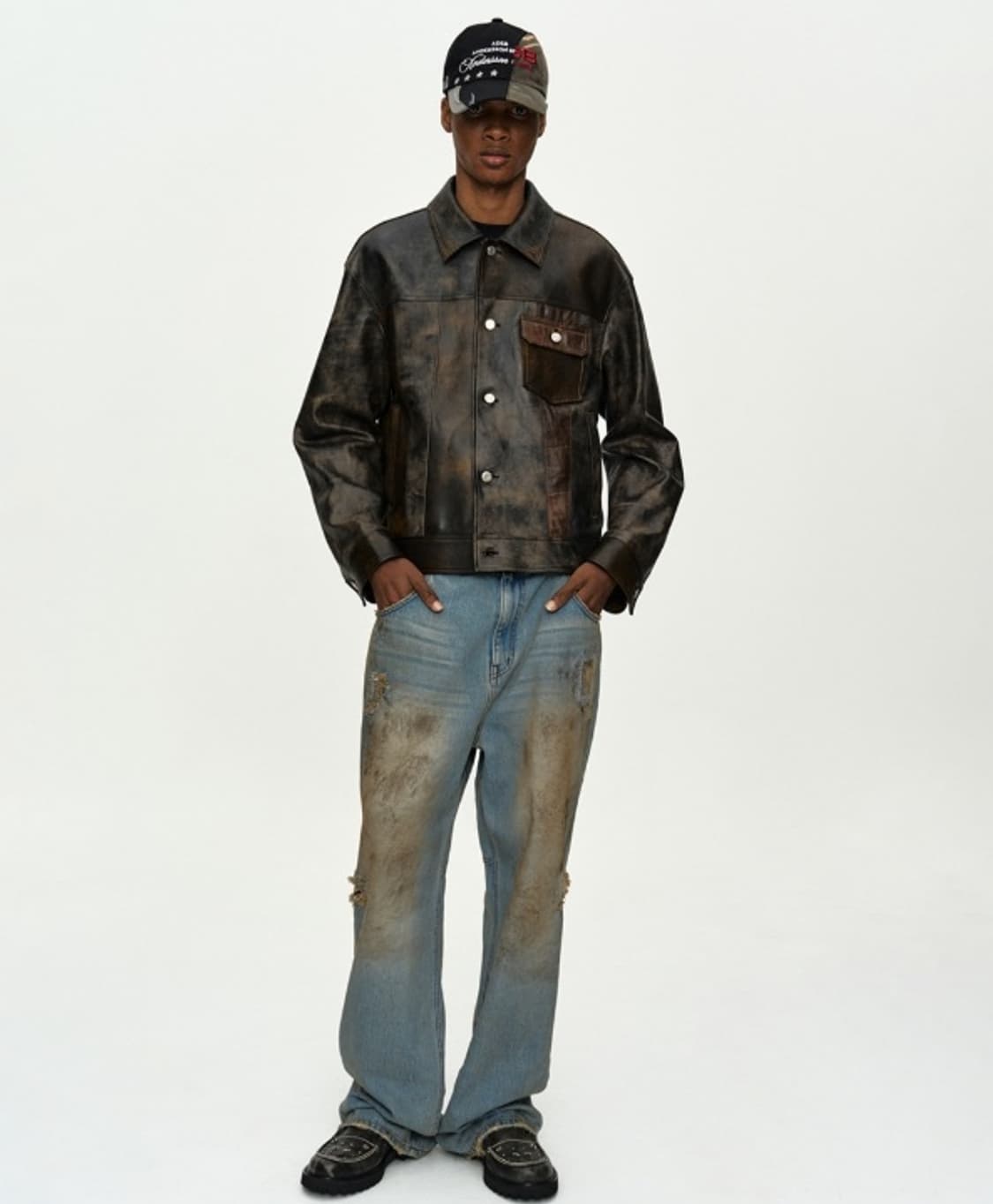 앤더슨벨 디스트로이드 데님팬츠26 상품이미지2