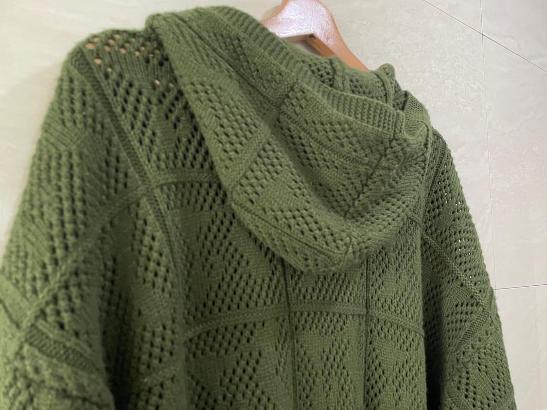 아카이브 볼드 / 그물 후드 집업, 망사 후드 / L 상품이미지5