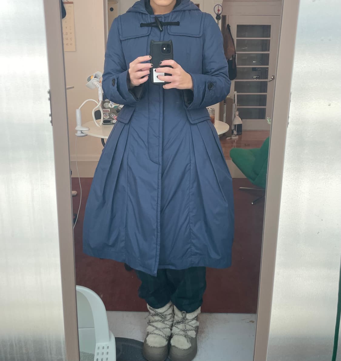 꼼데가르송 패딩 코트 상품이미지6