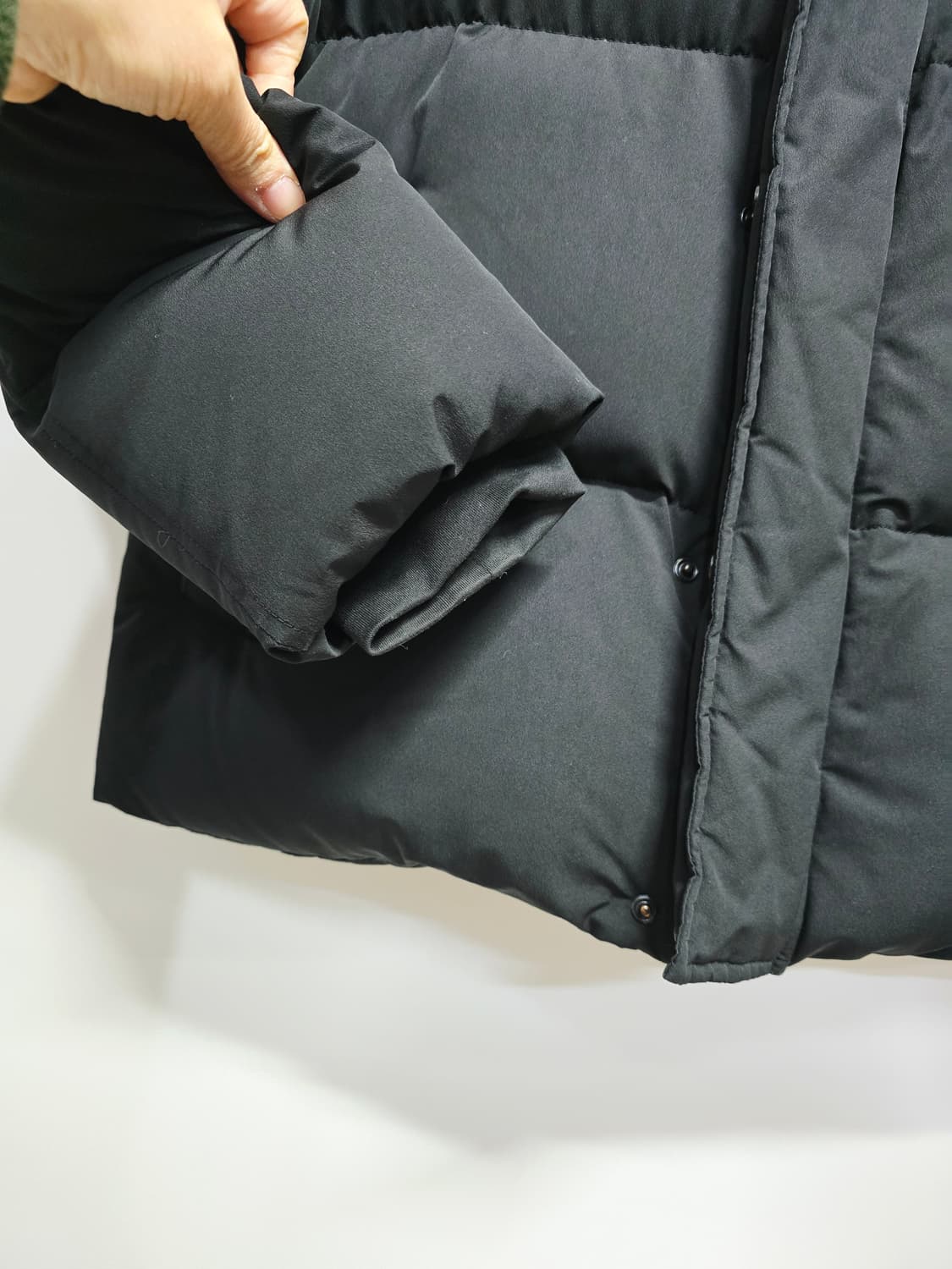 탑텐 블랙 다운패딩 점퍼100 상품이미지3