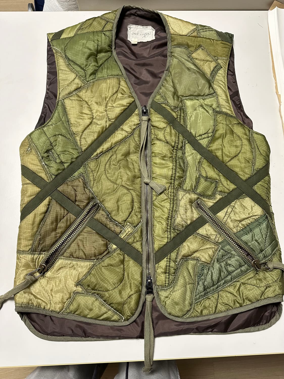 Greg lauren 그렉로렌 밀리터리 베스트 상품이미지1