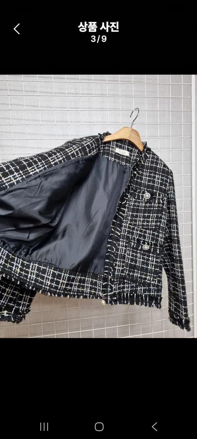 바이씨니 트위드자켓 (새상품급) 상품이미지4