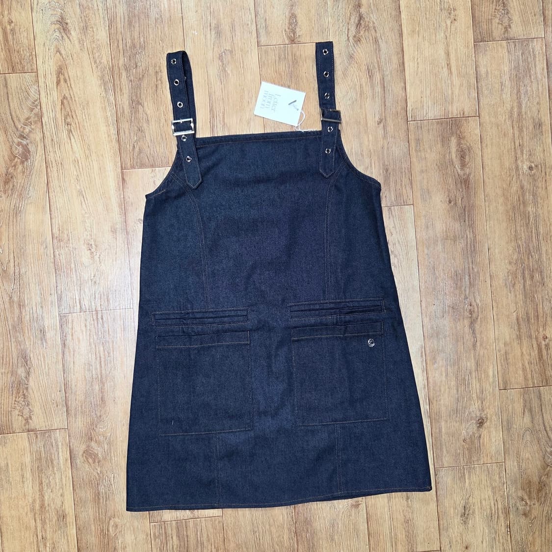 레터프롬문 머피 오버롤 데님 원피스 55-66 새상품  상품이미지6