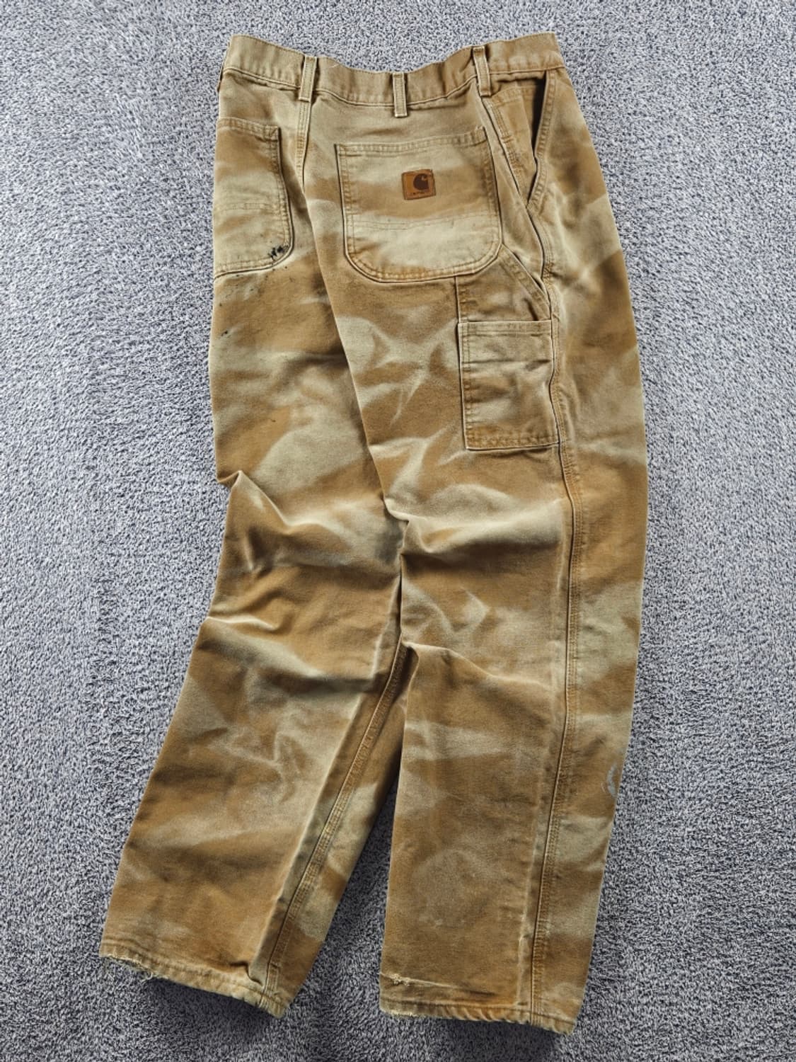 칼하트 다잉커스텀 덕 캔버스 카펜터 워크 팬츠 (32X32)/ 11059 상품이미지3