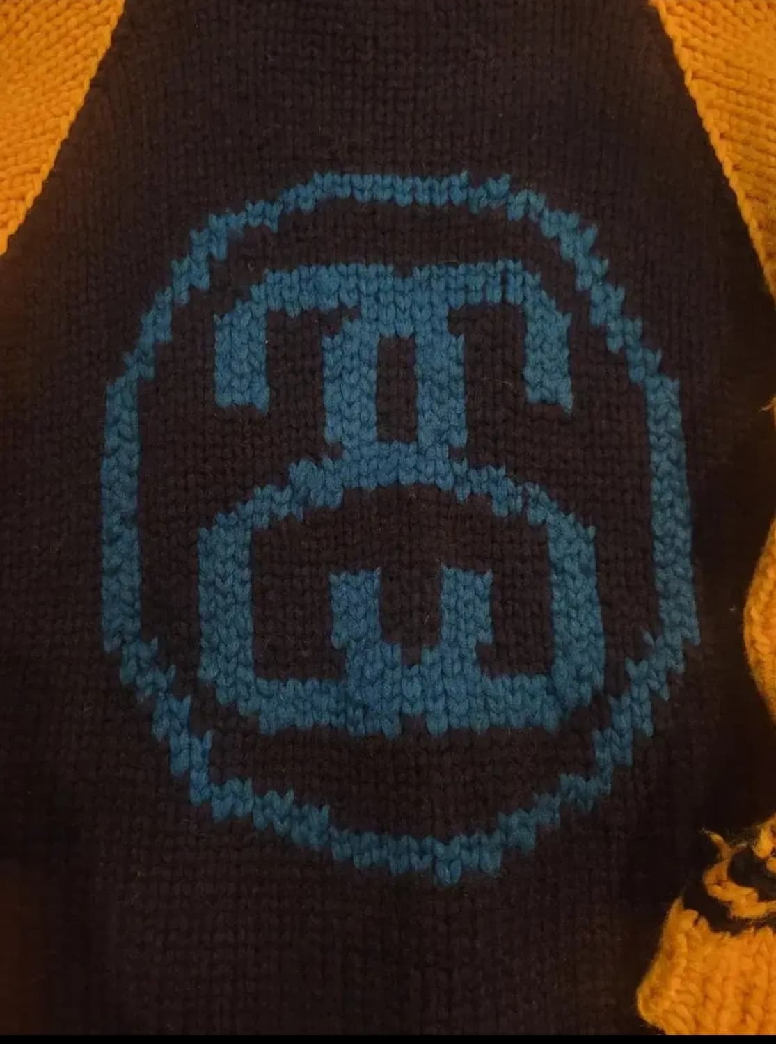 스투시 X 캐나디안 스웨터 컴퍼니 샤넬로고 코위찬 상품이미지2