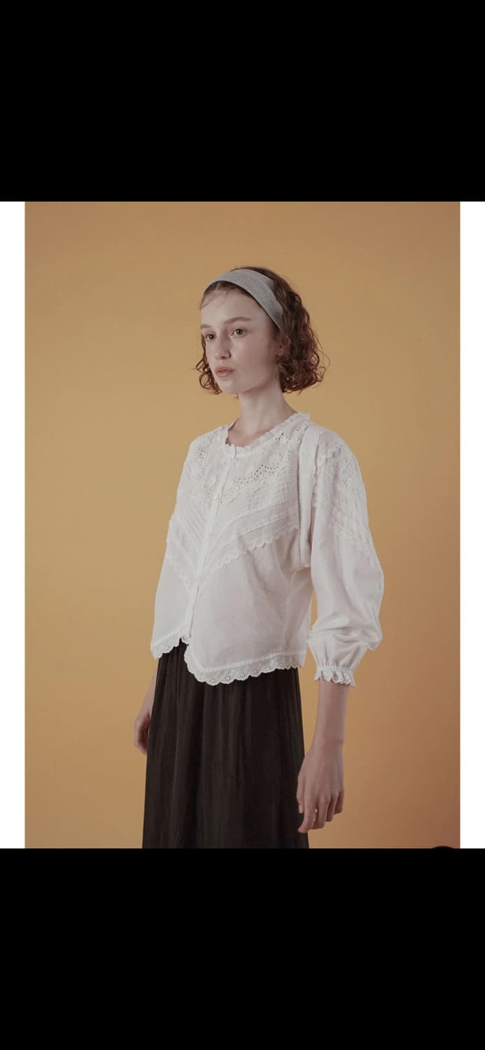 위드아웃썸머 안티크 가든 블라우스 상품이미지2