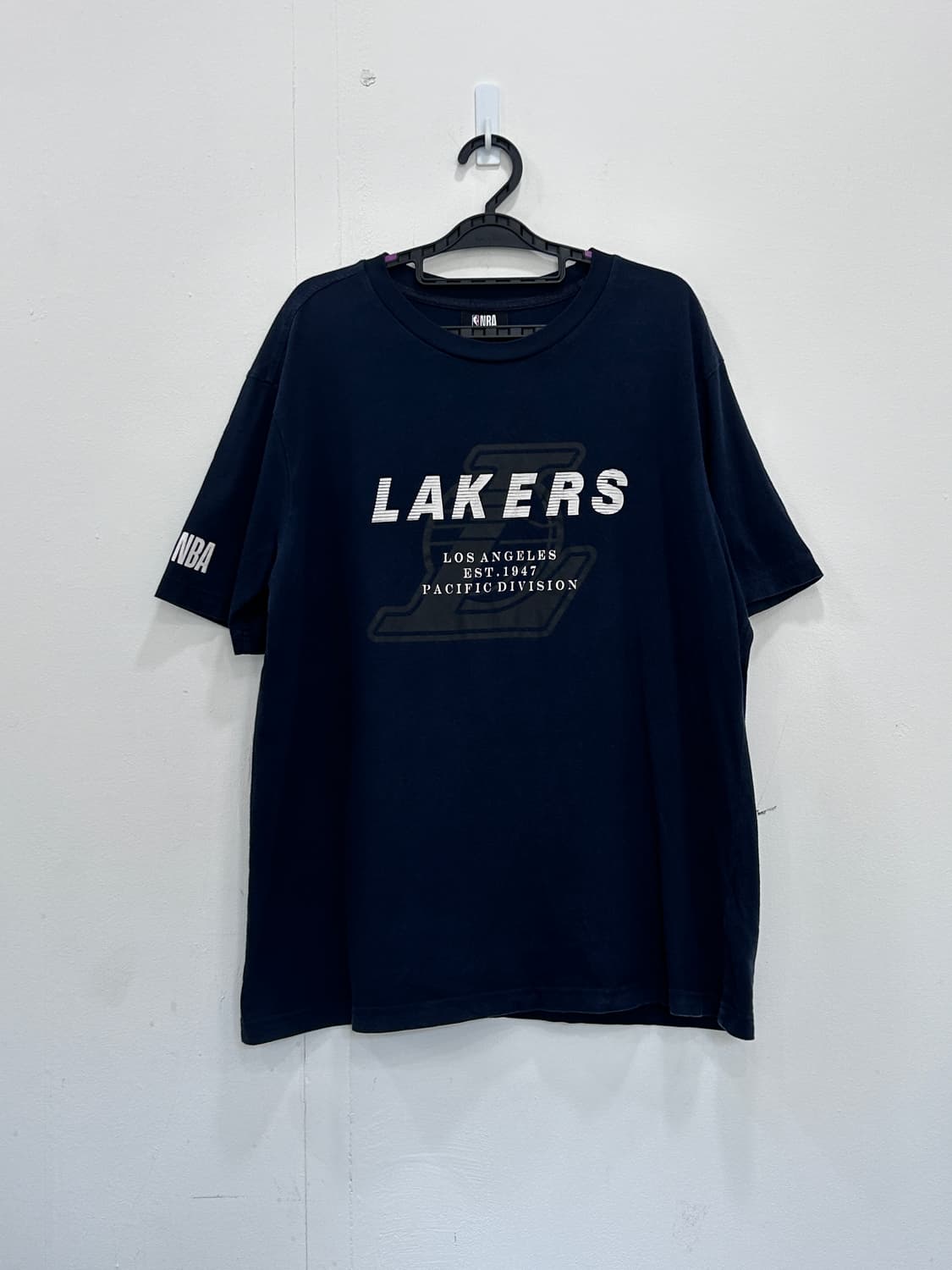 NBA LA 레이커스 반팔 티셔츠 네이비 상품이미지9