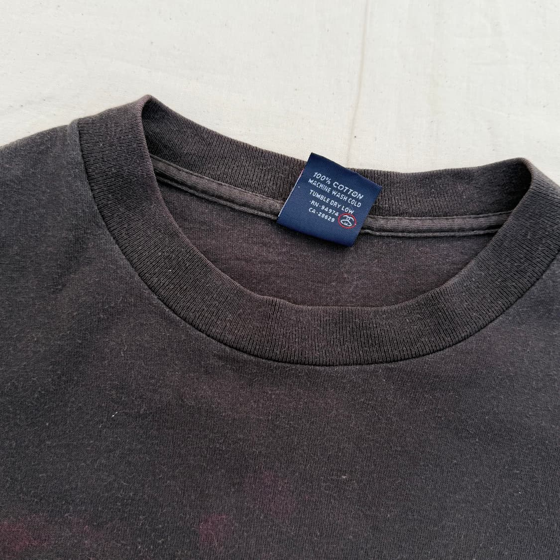 90s Stussy Made In USA 썬페이드 긴팔 티셔츠 긴팔티 상품이미지6