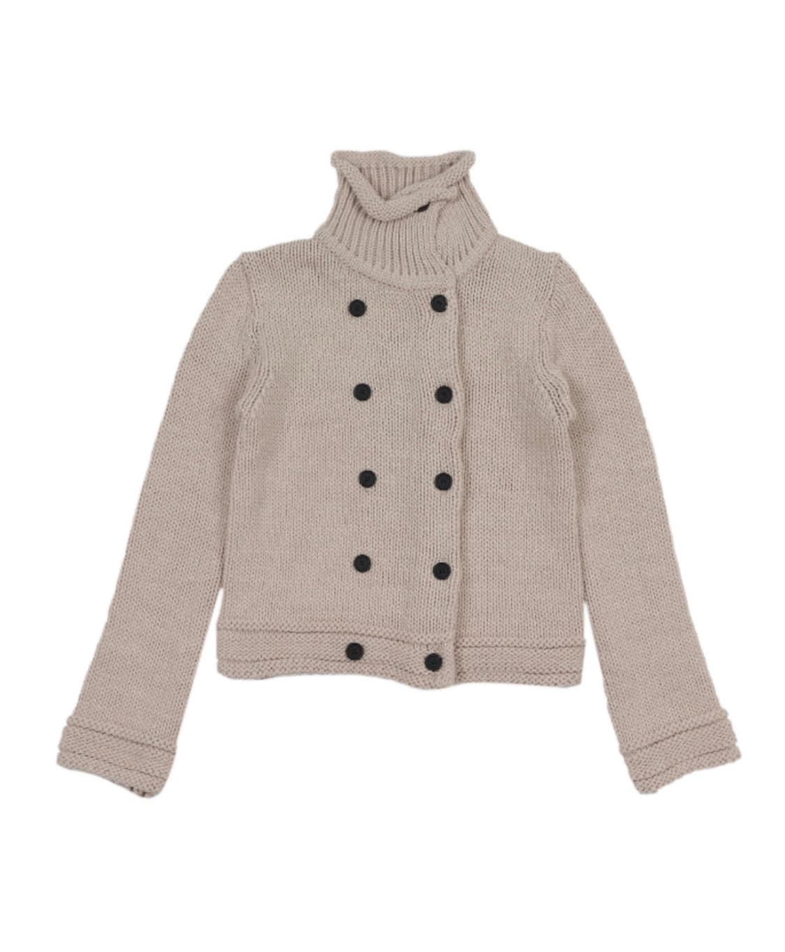 (새상품) 시너진 더블 버튼 니트 가디건 베이지 상품이미지3