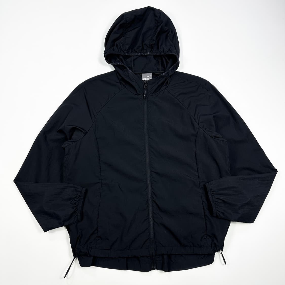 푸마 블랙 트레이닝 풀오버 바람막이 자켓 (M 여성추천) 상품이미지2