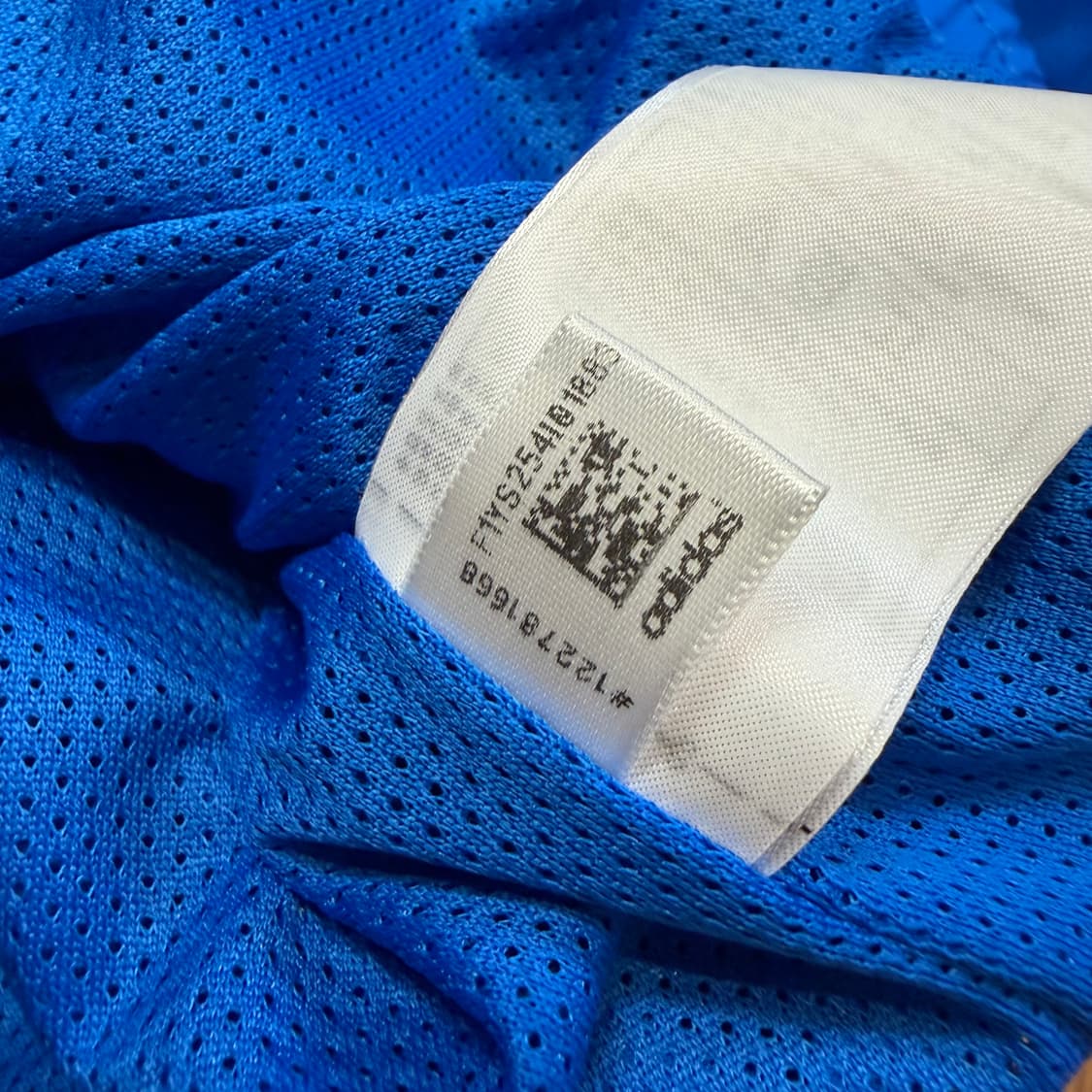 아디다스 나일론 블루 락업 져지 상품이미지6