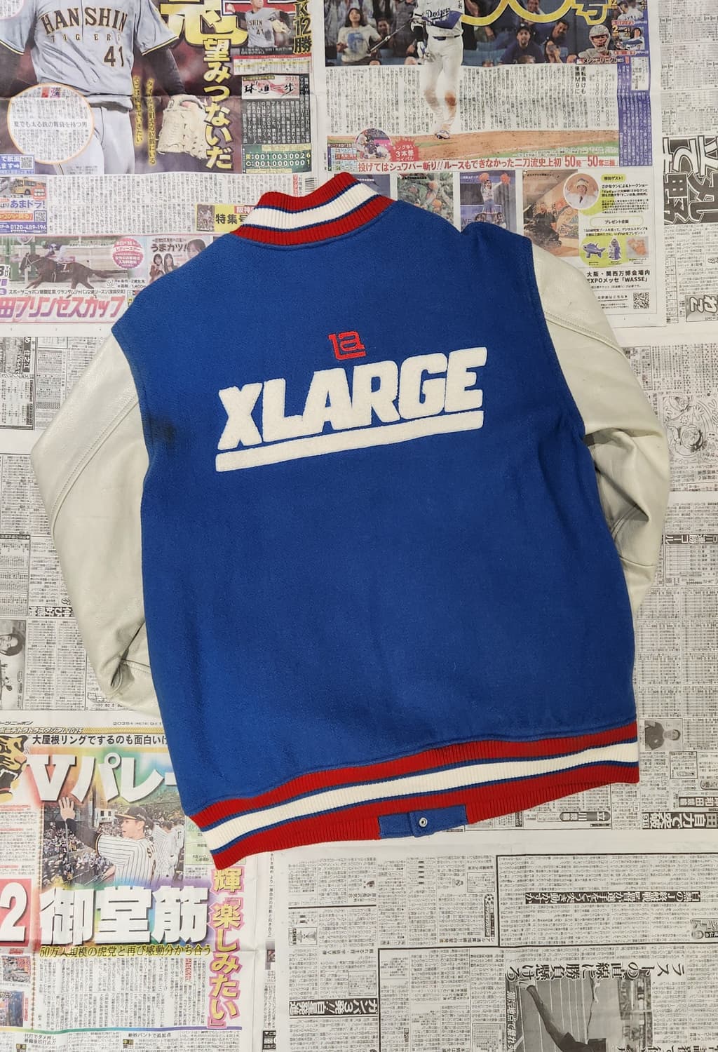 X-LARGE NFL로고 오마주 바시티 L 상품이미지8