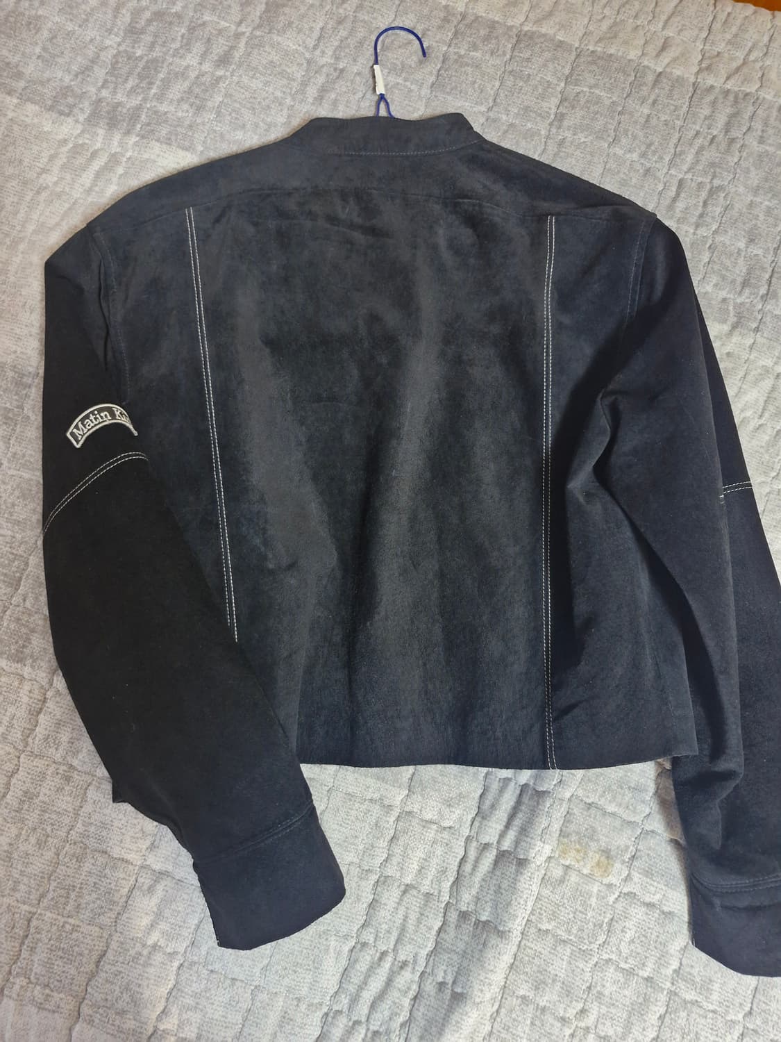 마뗑킴 스웨이드 레이싱 자켓 상품이미지7