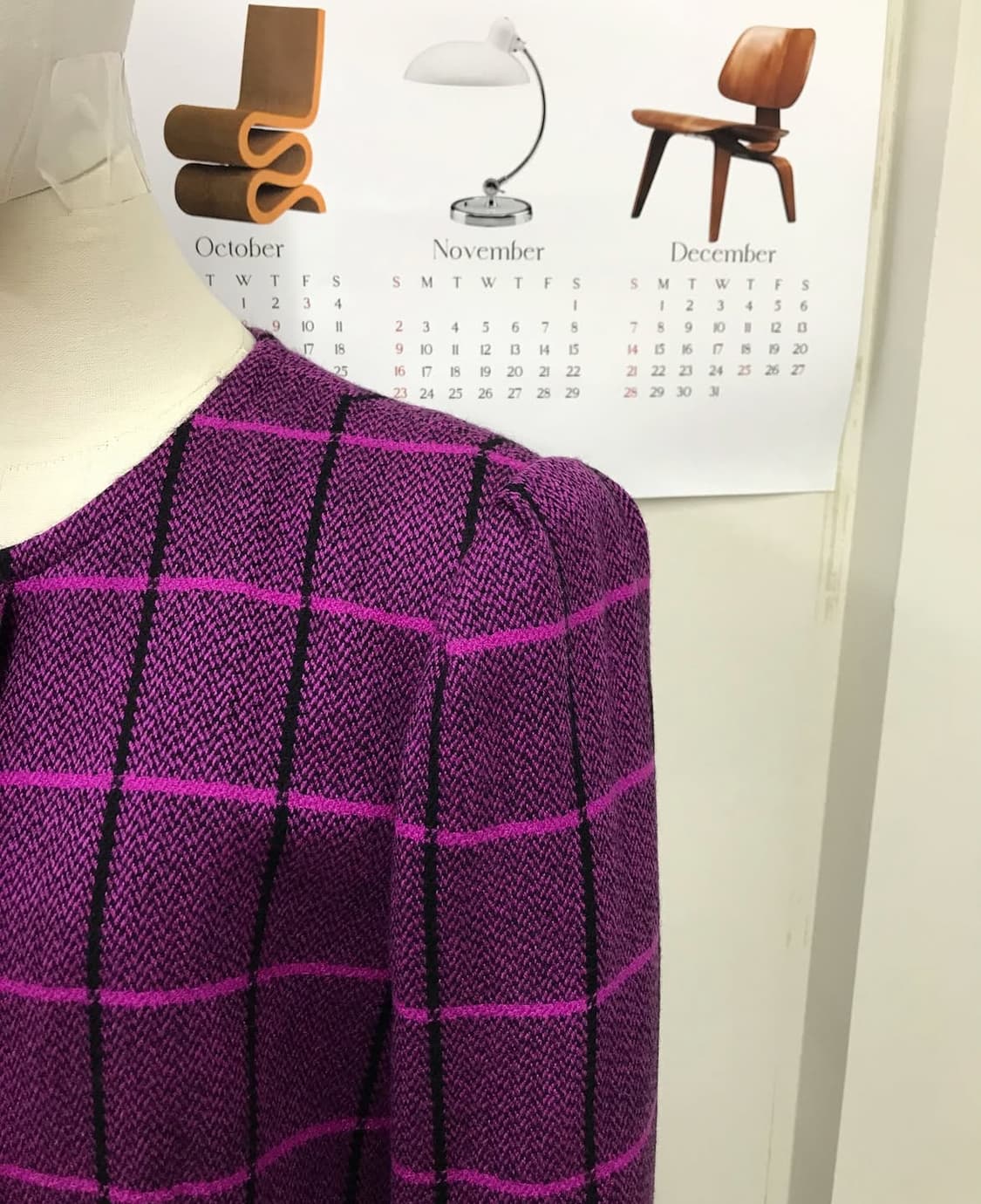 지방시 라운드 울 트위드 자켓 상품이미지7