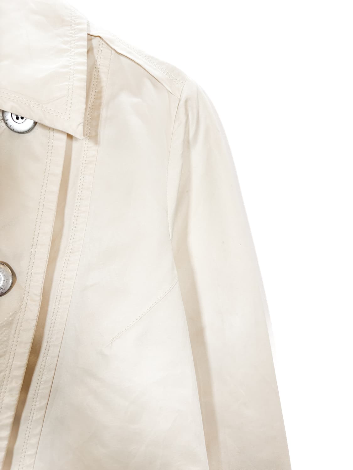  빈티지 사선 숏 트렌치 자켓 상품이미지4