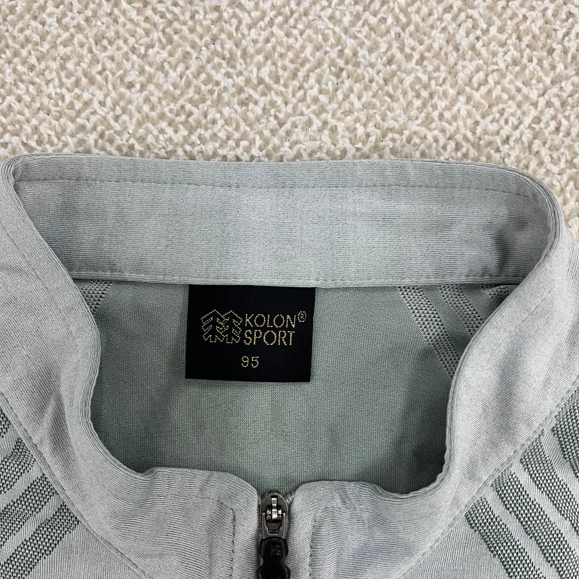 [95] 코오롱스포츠 기능성 반집업 긴팔 티셔츠 0108M1 상품이미지2