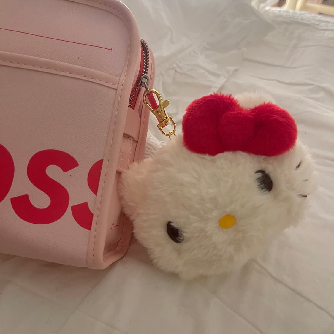 새상품 일본 산리오 정품 키티 레드 릴패스 카드지갑 키링 마스코트 상품이미지10