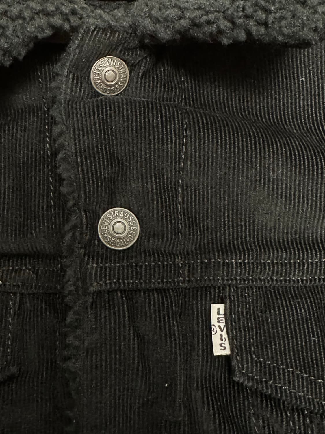 S) 리바이스 코듀로이 쉐르파 트러커 자켓 상품이미지4