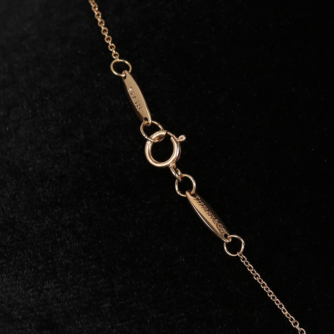 티파니 엘사퍼레티 오픈하트 목걸이 로즈골드 네크리스 7mm 상품이미지5