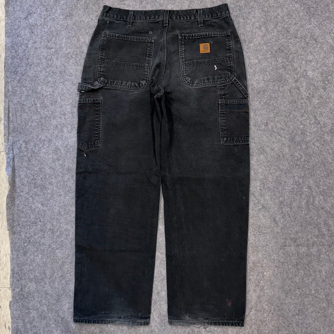 빈티지 칼하트 B11 BLK 싱글니 카펜터 팬츠 상품이미지2