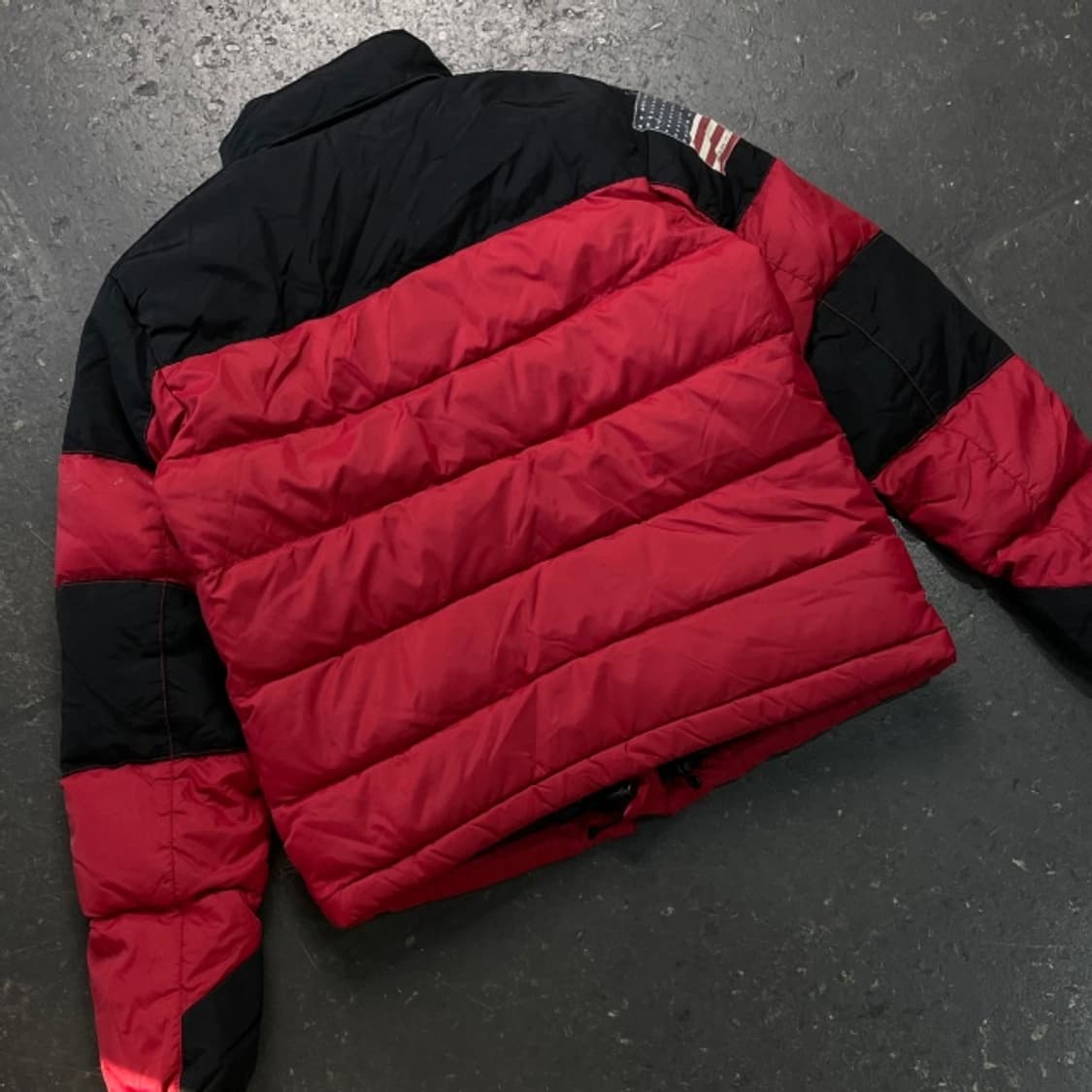 95 폴로 덴미앤서플라이 성조기 푸퍼 패딩 상품이미지6