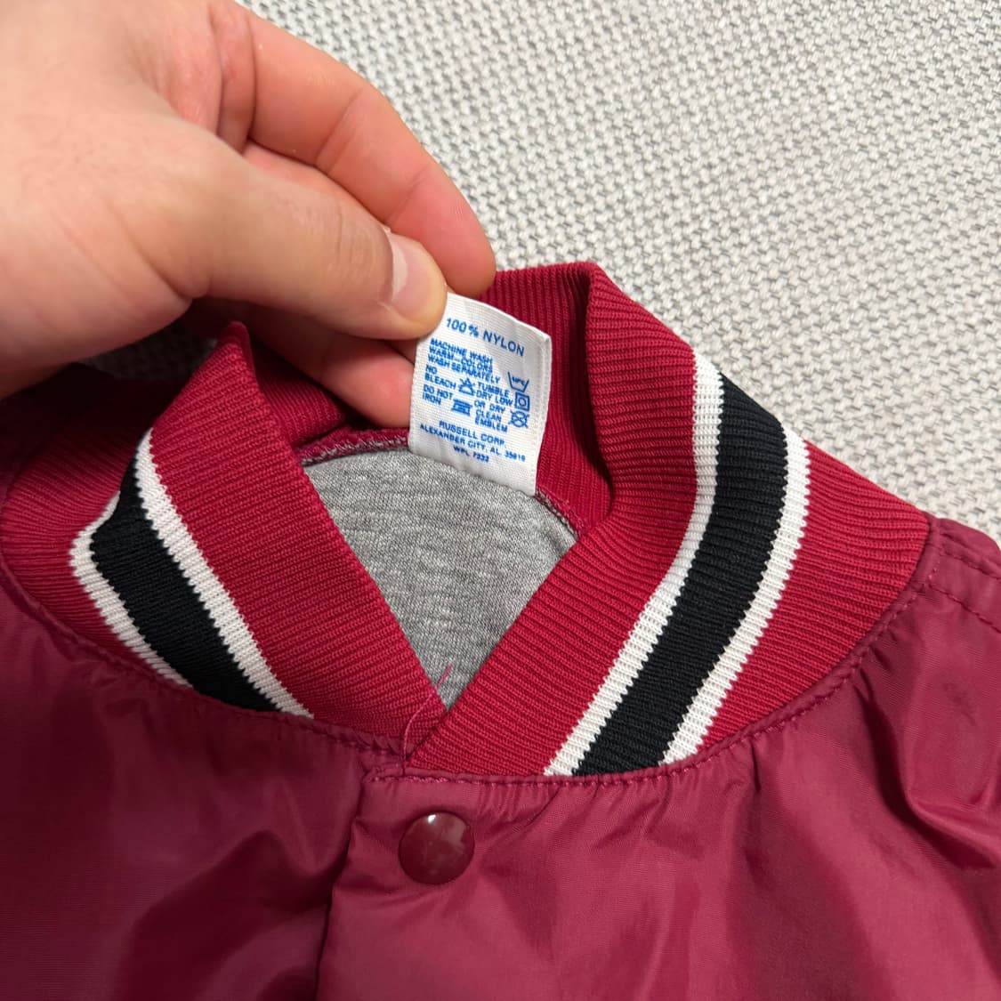 USA vintage 러셀 바시티 자켓 상품이미지4