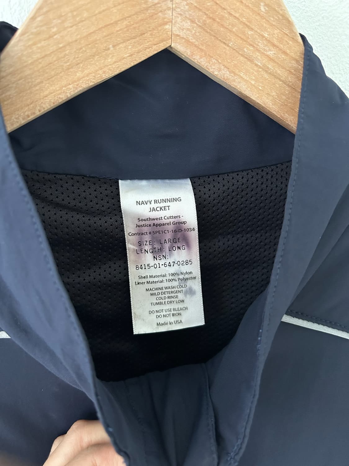 00's U.S Navy Running Jacket  상품이미지5