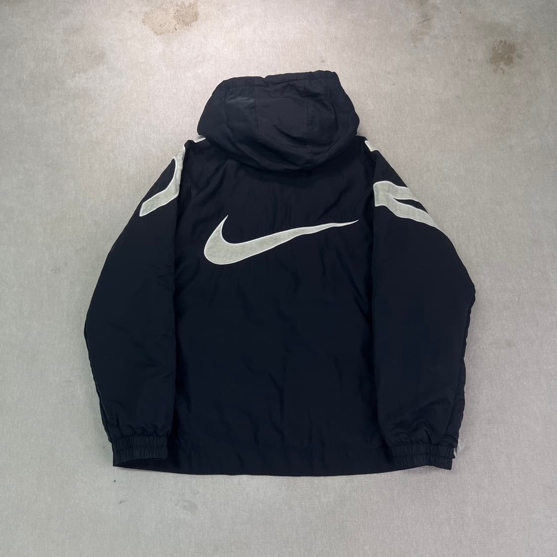 100 나이키 앰부쉬 NBA 네츠 브루클린 누빔 자켓 상품이미지2