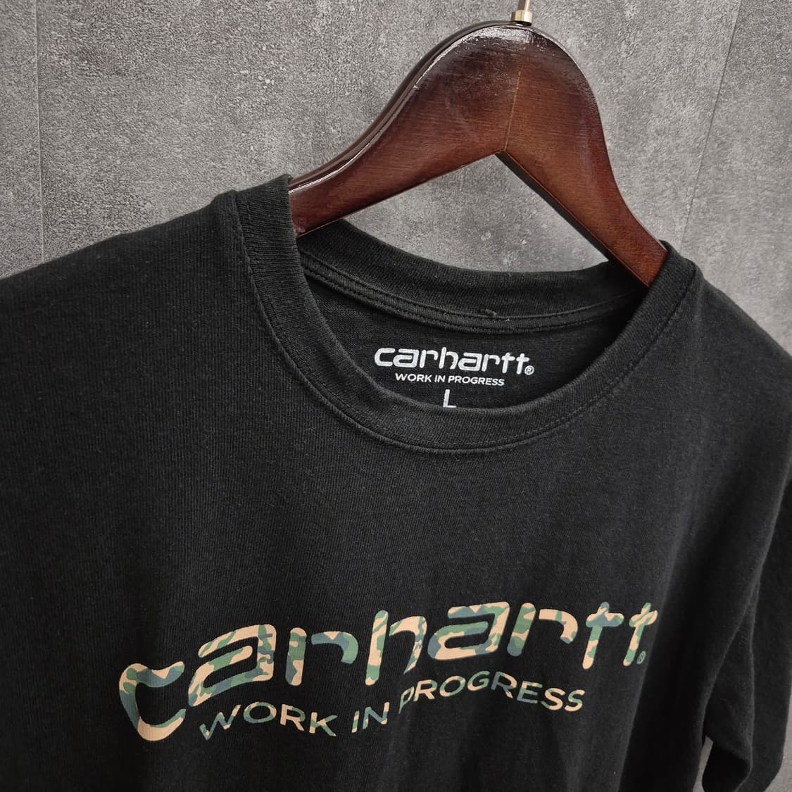 Carhartt / WIP 카모 로고 반팔티 상품이미지2
