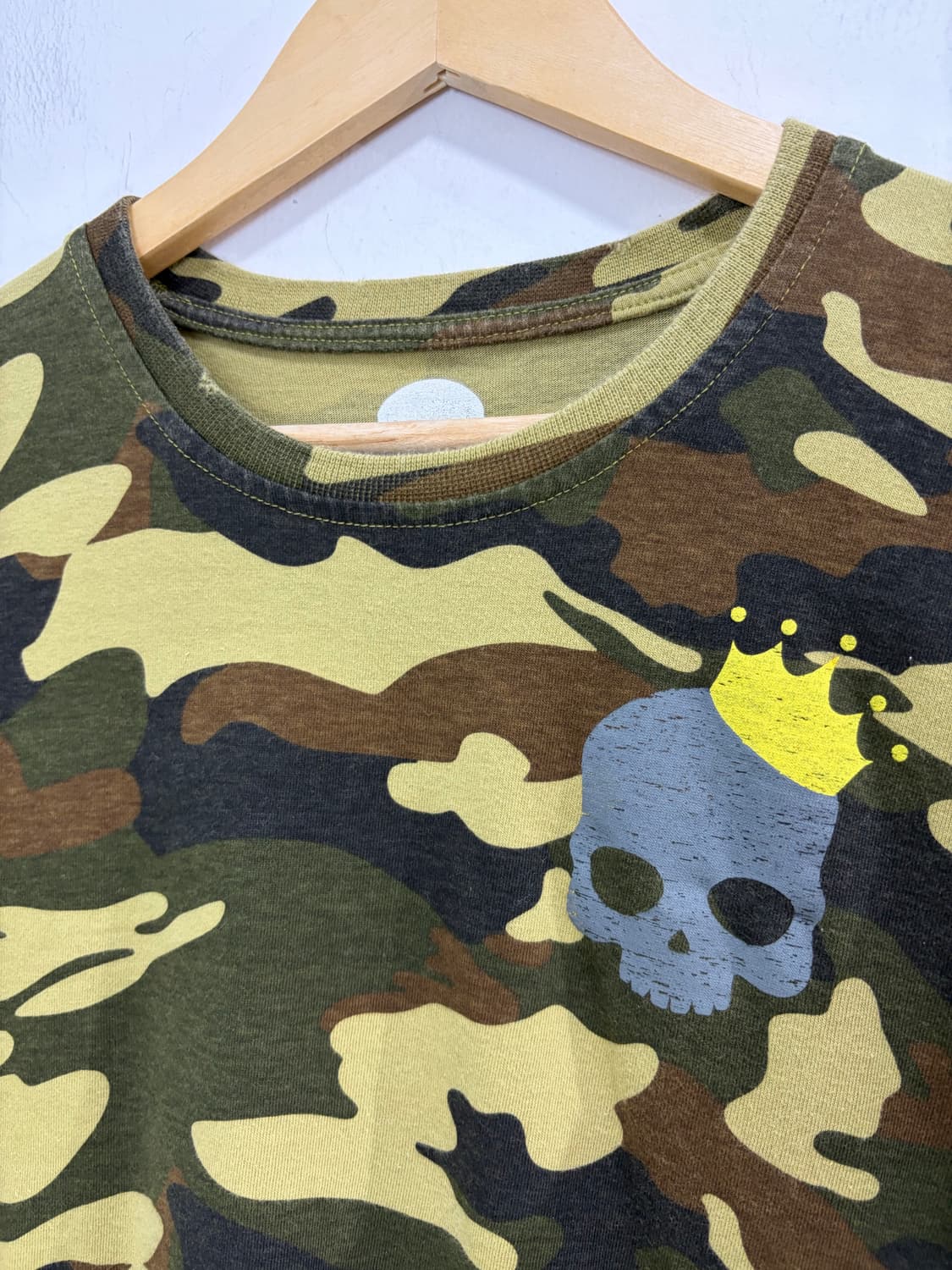 Hydrogen 스컬 카모 티셔츠 상품이미지4