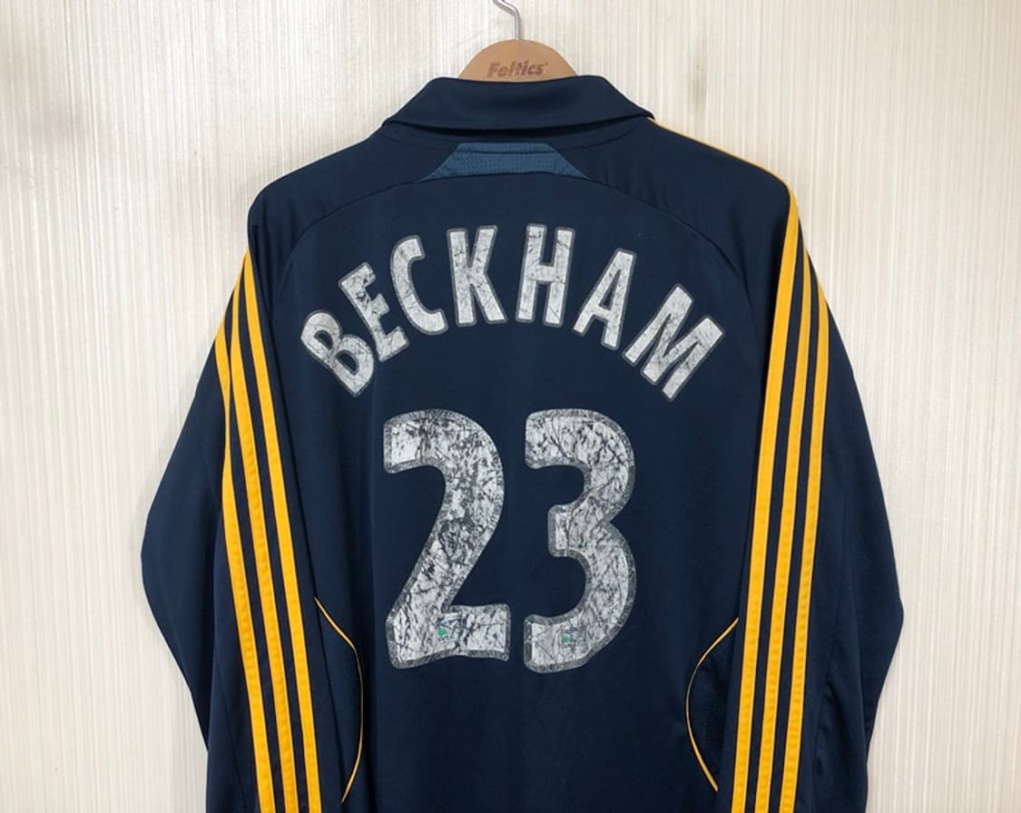 MLS 아디다스 07-08 LA갤럭시 어웨이 긴팔유니폼 M #23 베컴 상품이미지8