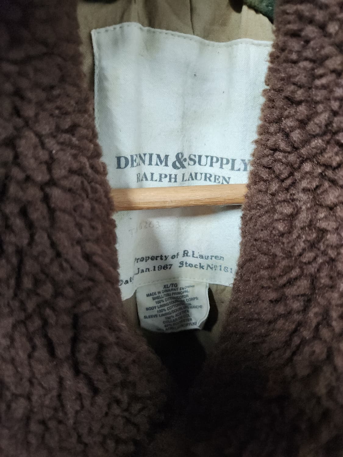 폴로 랄프로렌 데님 앤 서플라이 더블 브레스티드 덱 코트 상품이미지6