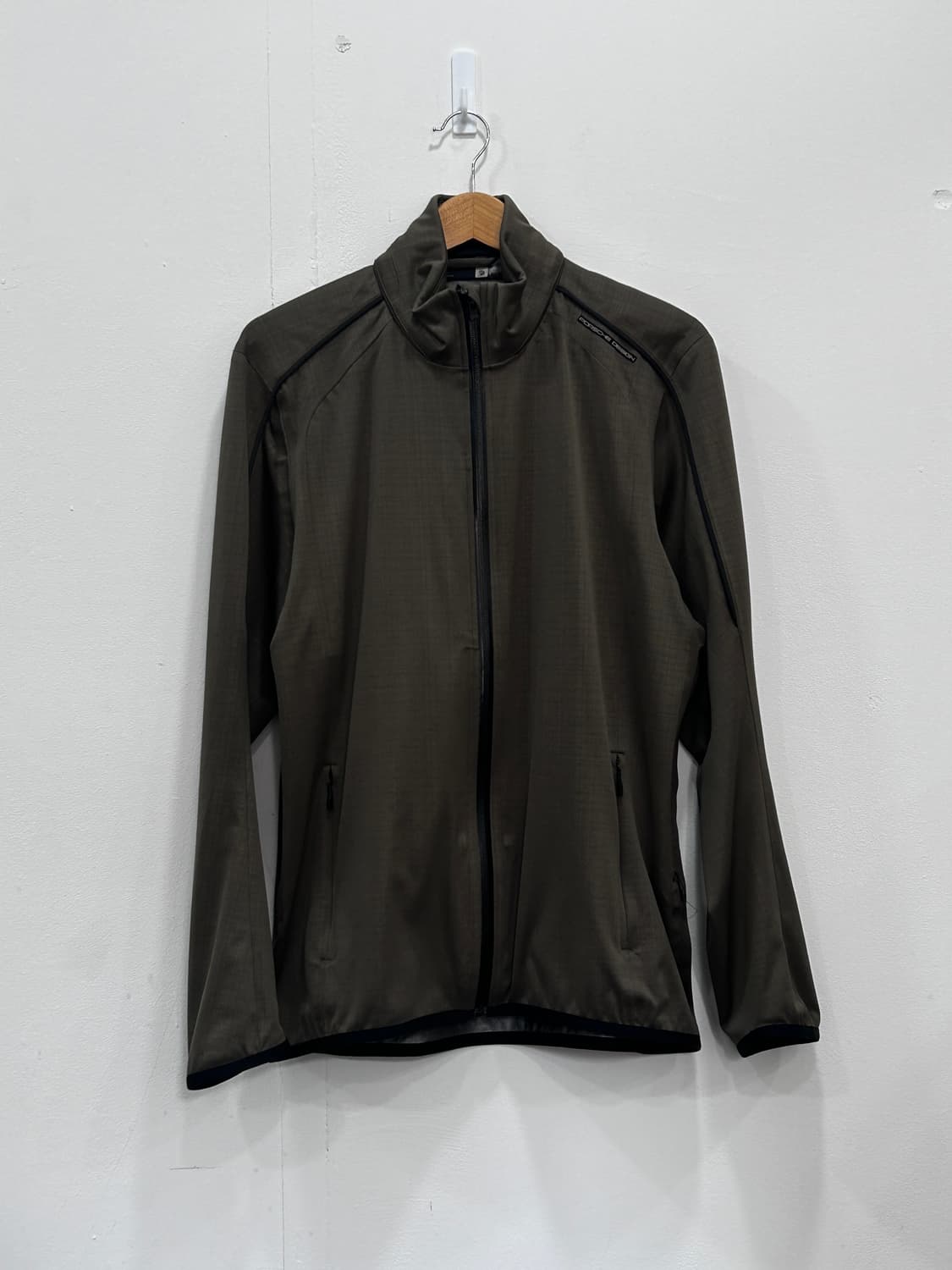 아디다스 포르쉐 디자인 집업 테크 자켓 남성 95 M 카키 상품이미지6