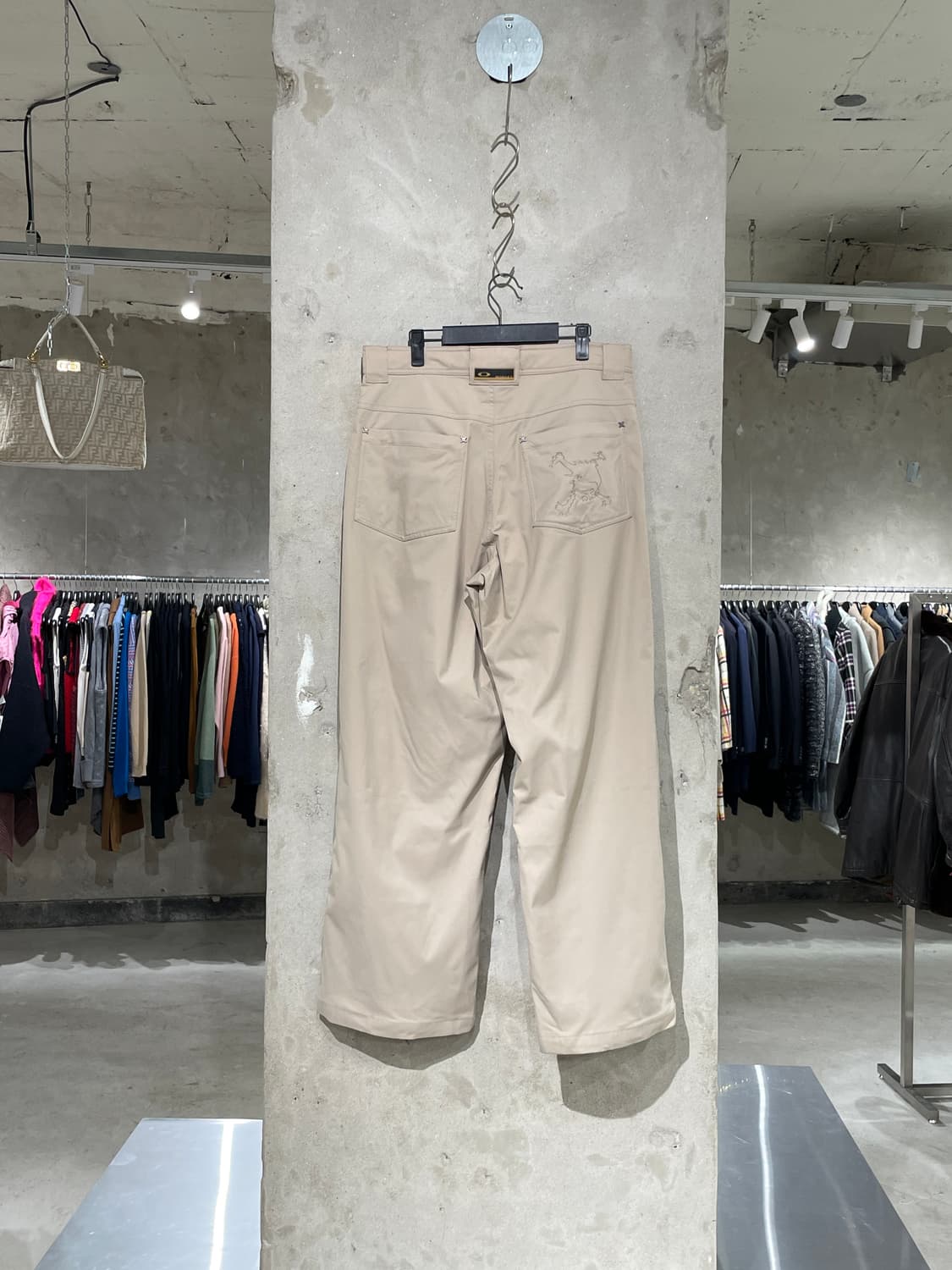 오클리 베이지 나일론 스키 라바 팬츠 상품이미지6