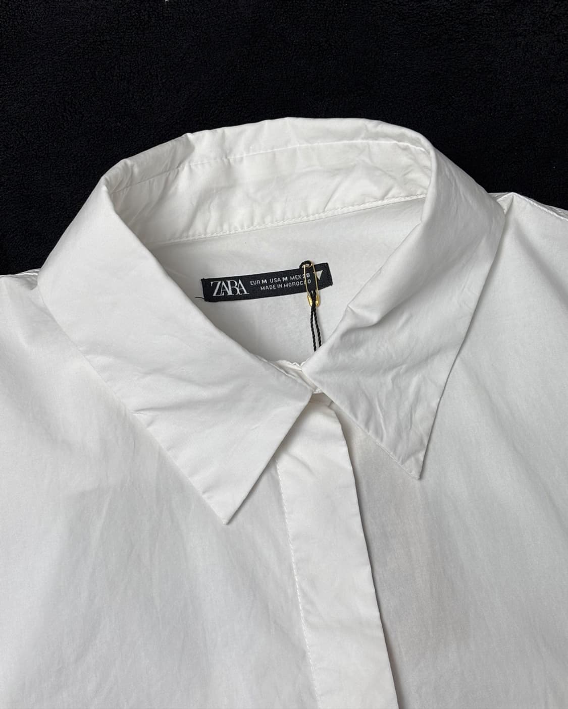일본빈티지 zara  크롭 셔츠 상품이미지3