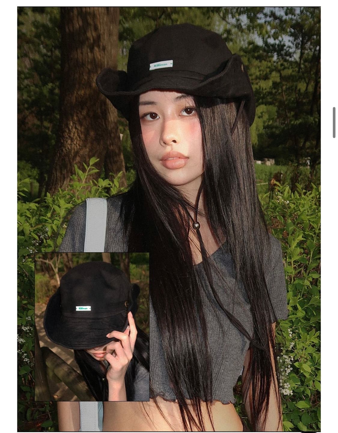 킬리만 사파리햇 블랙 사파리모자 상품이미지2