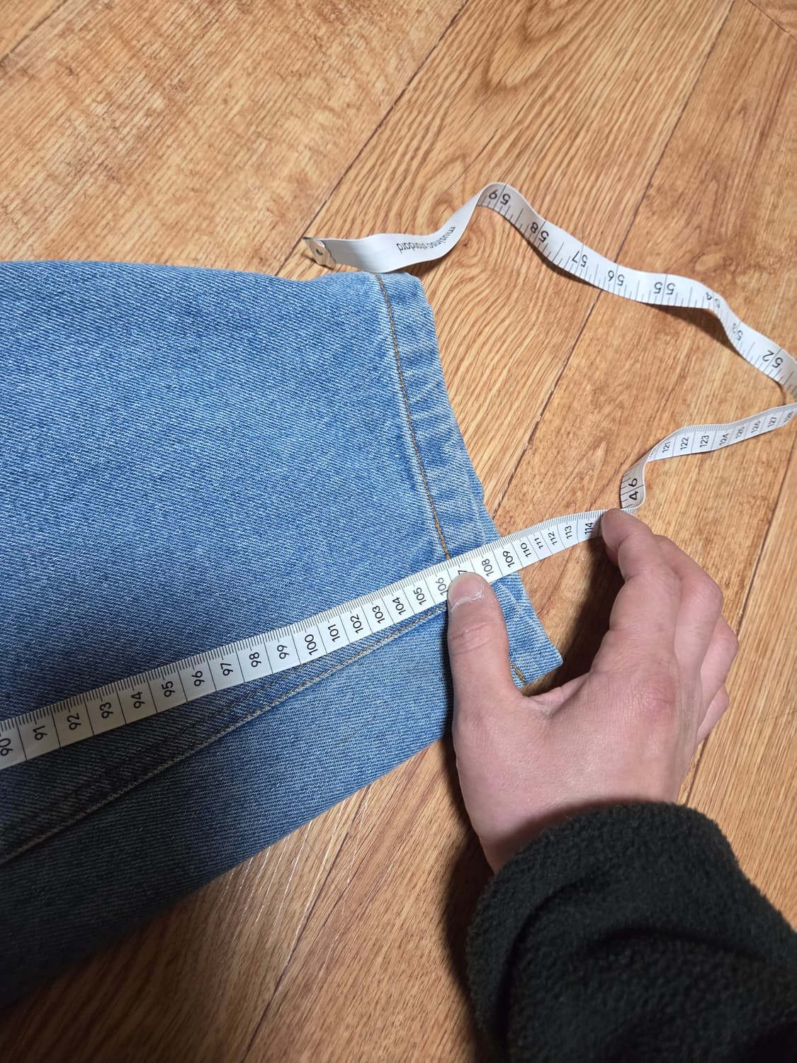 헤드메이너 4플리츠데님 M사이즈 상품이미지5