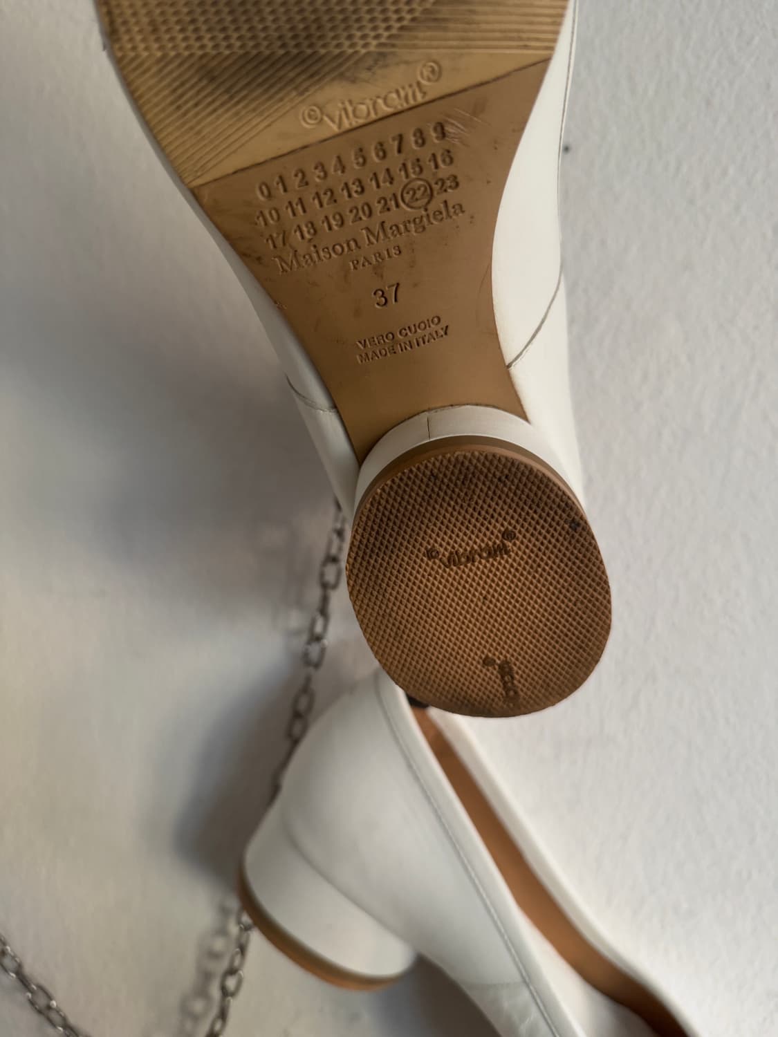 메종 마르지엘라 타비 리본 펌프스 상품이미지4