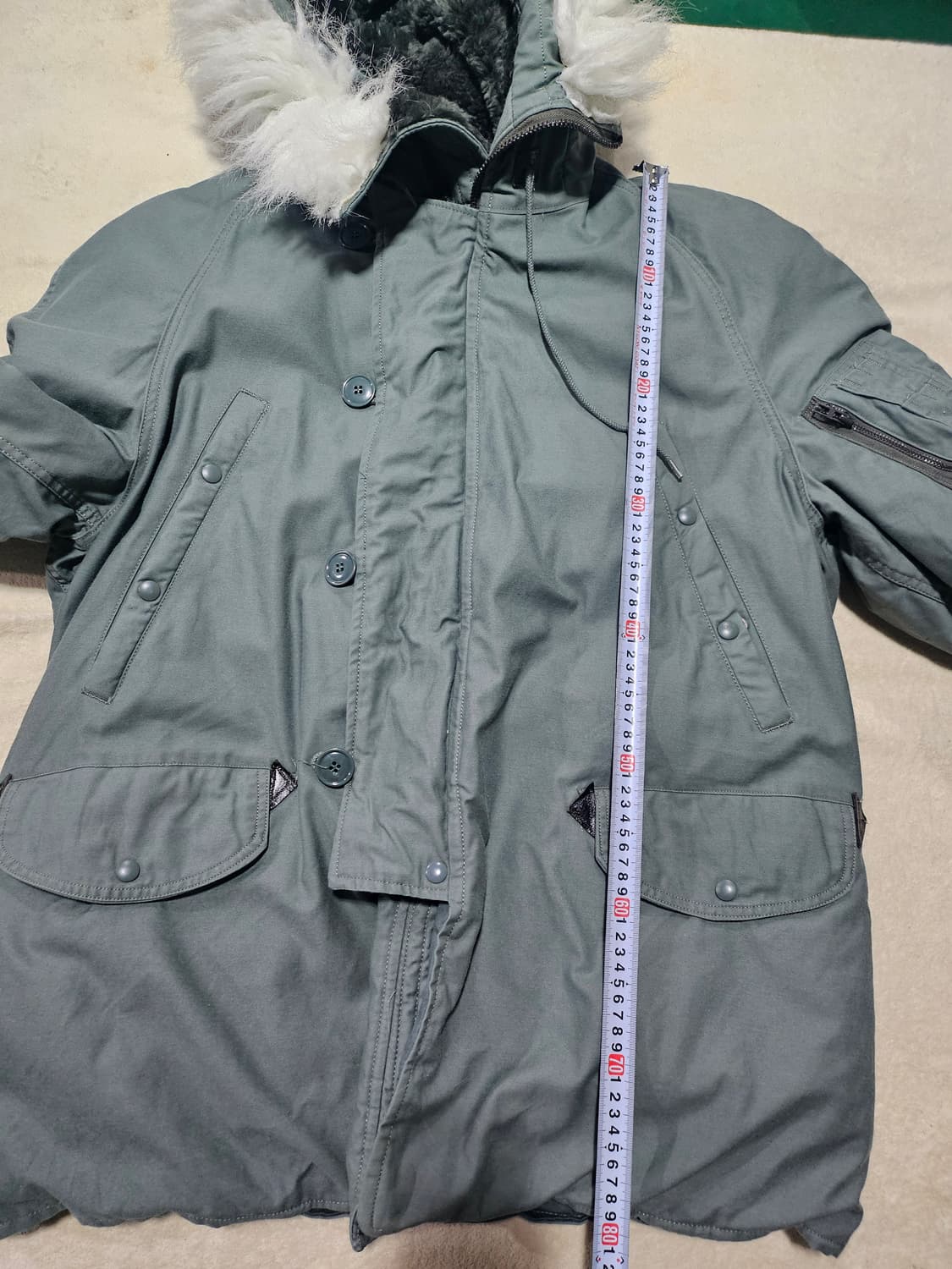 90s 미군오리지날 n3b GREEN BRIER.  상품이미지8