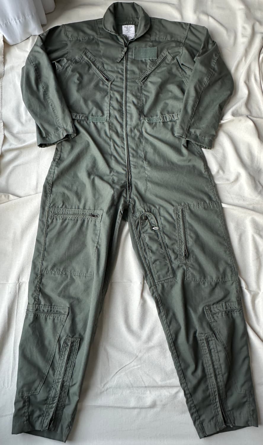 미군 커버올 플라이트수트 CWU-27/P 42R 상품이미지2