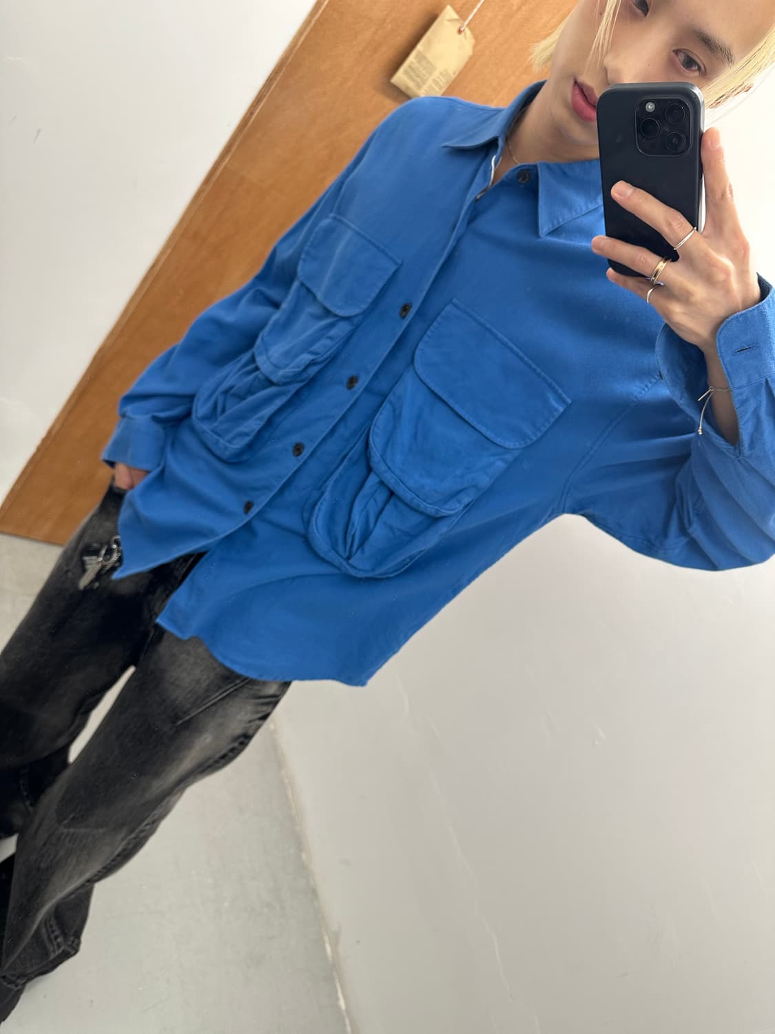 monkey time Multi Pocket Shirt 상품이미지5