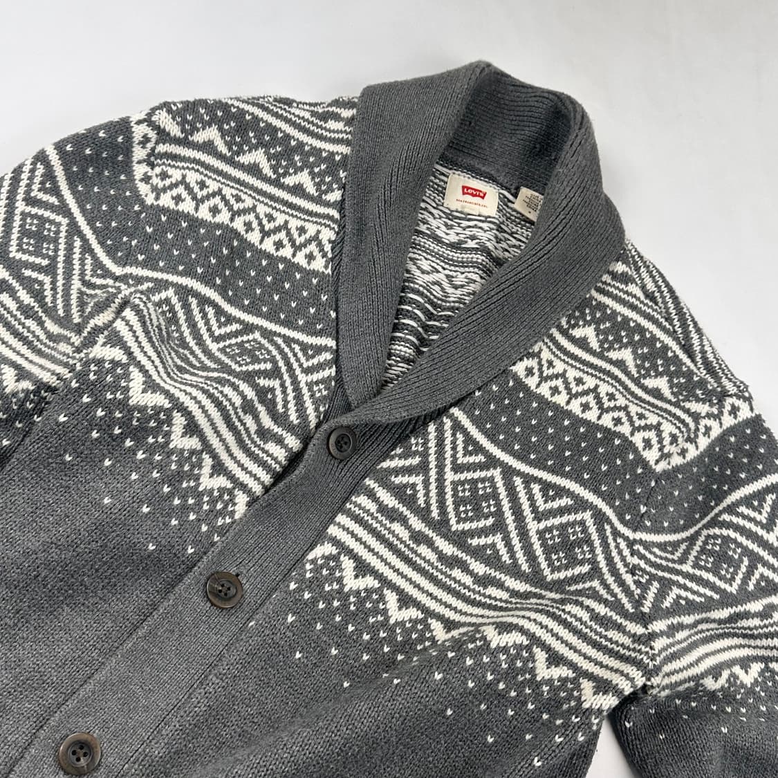 리바이스 노르딕 패턴 니트 가디건 상품이미지6