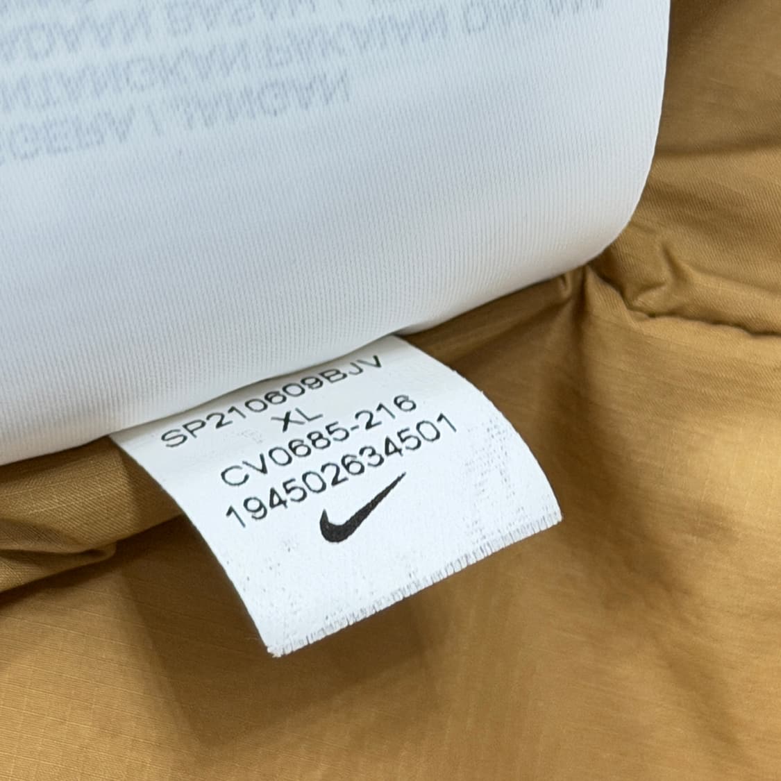 나이키 ACG 프리마로프트 베스트 패딩조끼 브라운 XL 상품이미지6